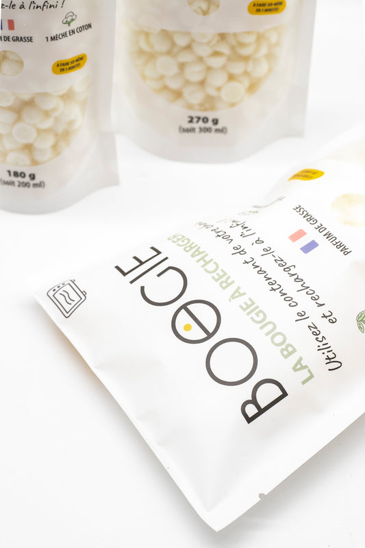 Différents kits bougies pour débuter la fabrication de bougies maison