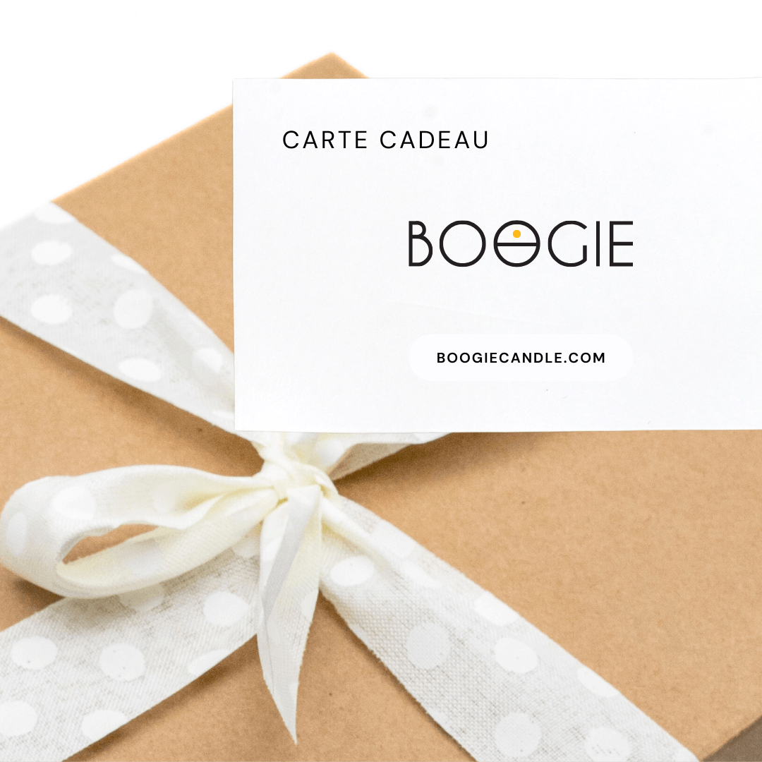 carte cadeau boogie candle