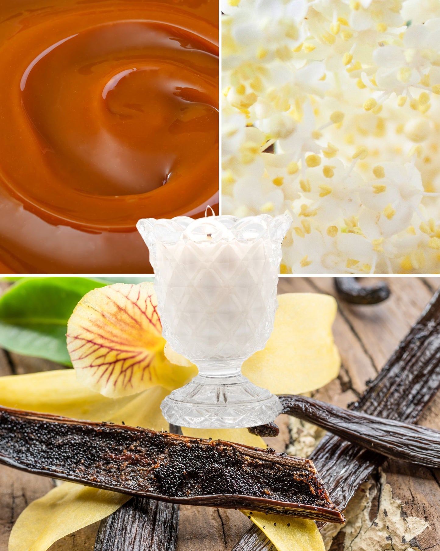 Recharge bougie parfumée Vanille – Refuge sucré